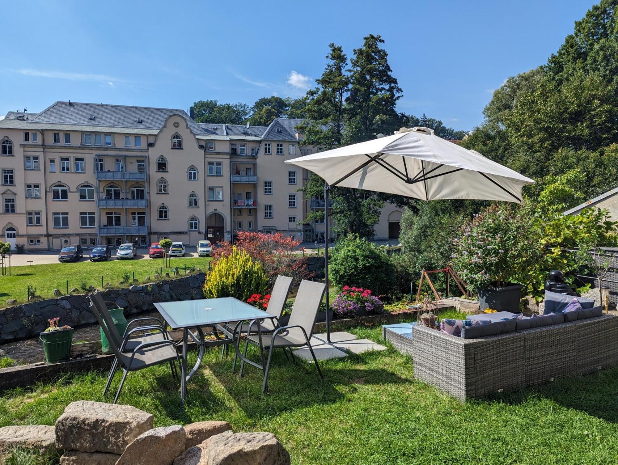 赛博尼茨Uo2 - Urlaubsmagie - Garten, Whirlpool, Sauna公寓 外观 照片
