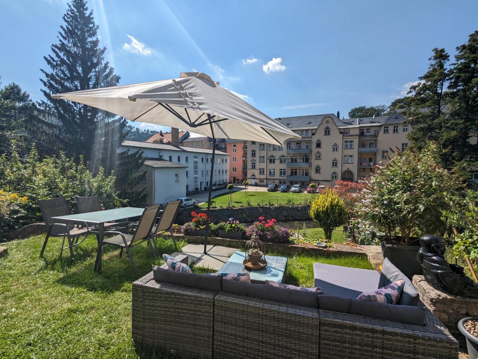 赛博尼茨Uo2 - Urlaubsmagie - Garten, Whirlpool, Sauna公寓 外观 照片