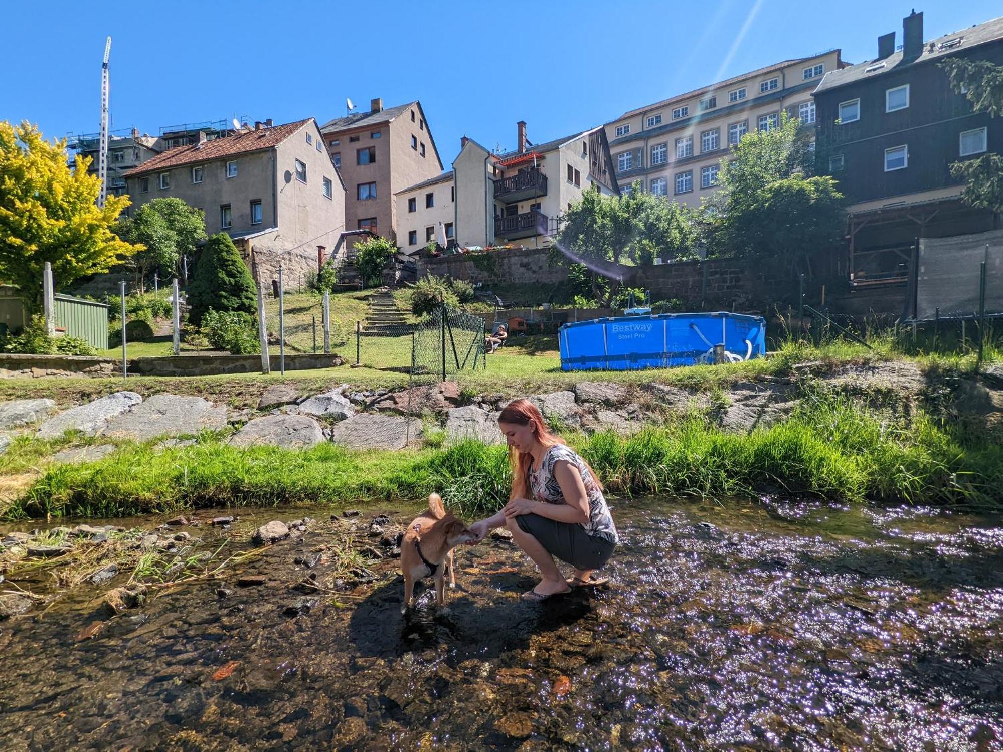 赛博尼茨Uo2 - Urlaubsmagie - Garten, Whirlpool, Sauna公寓 外观 照片