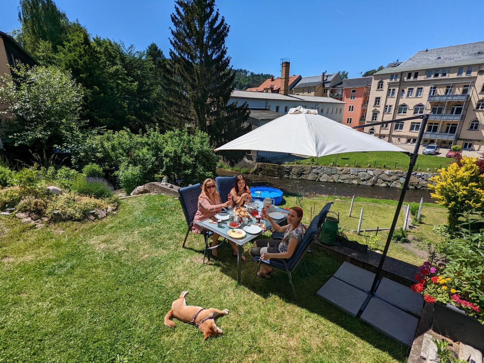 赛博尼茨Uo2 - Urlaubsmagie - Garten, Whirlpool, Sauna公寓 外观 照片